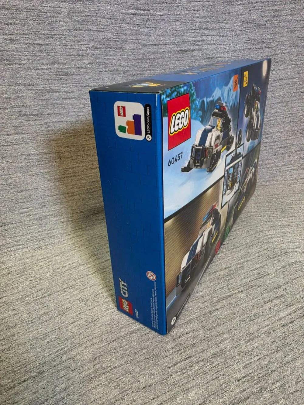 Lego City Custom Police Car Garage 60457